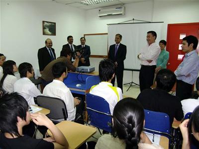 Một lớp đào tạo LTV tại Aptech Việt Nam -  Ảnh: Thiện Phúc