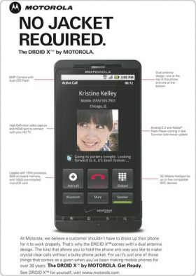 Motorola tung quảng cáo Droid X “trả đũa” Apple