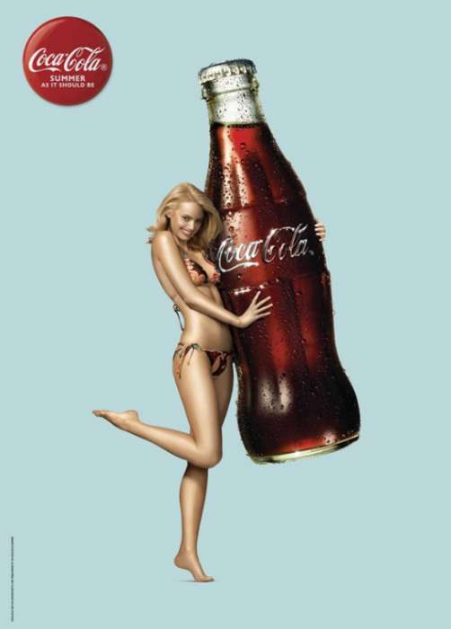 Ảnh quảng cáo Coca-Cola