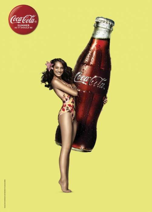 Ảnh quảng cáo Coca-Cola