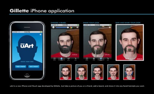 Gillette iPhone Application