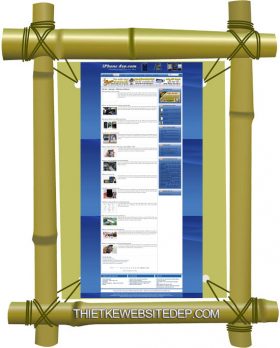 Website điện thoại cao cấp