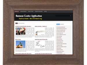 Website business center application