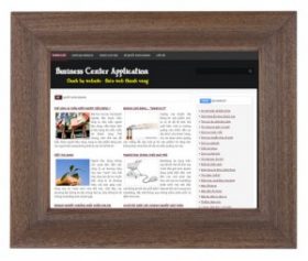 Website business center application