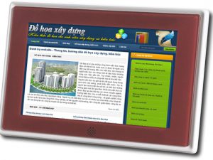 Website đồ họa xây dựng