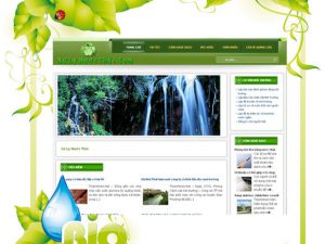 Website xử lý nước thải