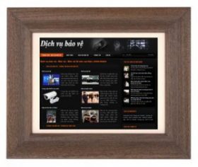 Thiết kế web dịch vụ bảo vệ