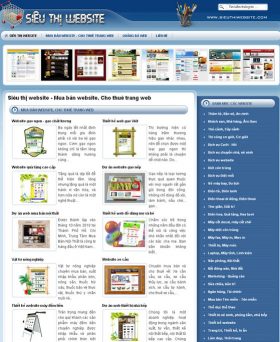Xây dựng hệ thống siêu thị website