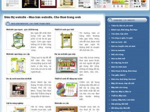 Xây dựng hệ thống siêu thị website