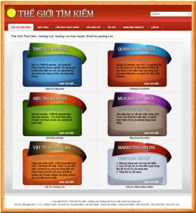 Thành lập website thế giới tìm kiếm