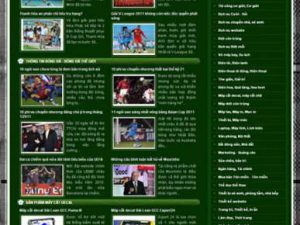 Dự án website thế giới bóng đá