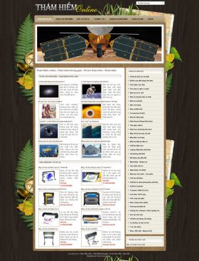 Website thám hiểm online