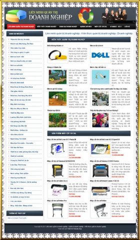Thiết kế website liên minh quản trị doanh nghiệp