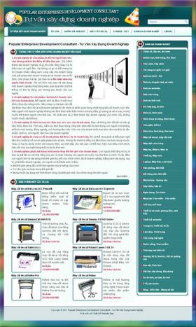 Web tư vấn xây dựng doanh nghiệp