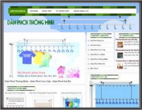 Dự án web dàn phơi thông minh