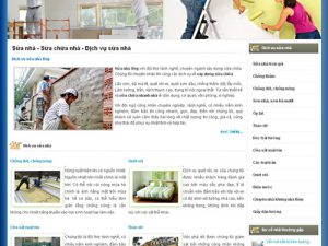 Thiết kế website sửa nhà đẹp