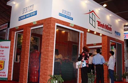 Gian hàng Seiki tại triển lãm Vietbuild .