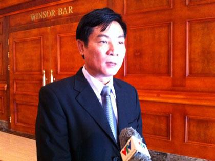 Ông Trần Quang Trung, Cục trưởng Cục ATVSTP. Ảnh: H.Hải