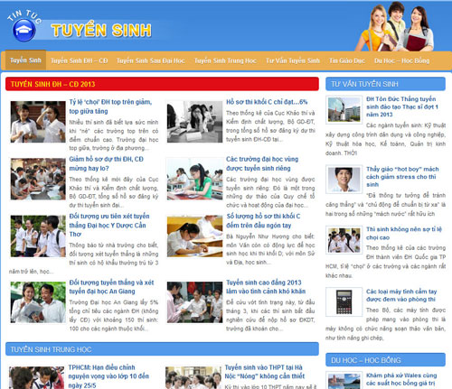 tintuctuyensinh.com