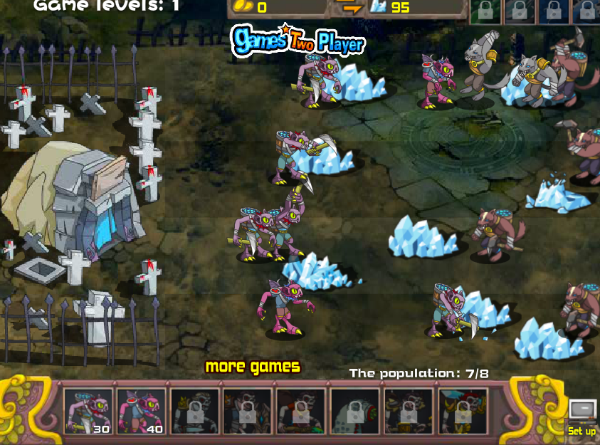 Chiến đấu với ma quái trong game Đại Chiến Ma Cà Rồng - Werewolt Vampire War