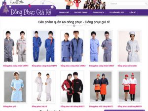 May đồng phục giá rẻ