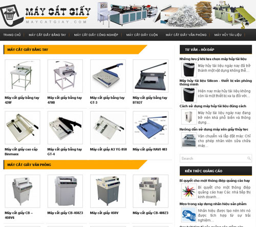 máy cắt giấy công nghiệp