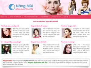 Nâng mũi thẩm mỹ Hàn Quốc