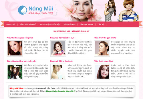 Nâng mũi thẩm mỹ Hàn Quốc