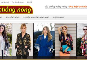 Áo chống nắng - Phụ kiện áo chống nóng: Aochongnong.com