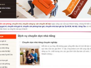 Dịch vụ chuyển dọn nhà chuyên nghiệp: Chuyendon.com