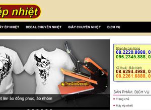Ép nhiệt - Máy ép chuyển nhiệt tự động: Mayepnhiet.com