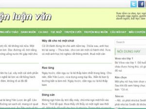 Thư viện luận văn - Ca dao - Tục ngữ - Bài học làm người: Thuvienluanvan.com