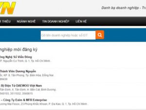 Danh bạ internet doanh nghiệp