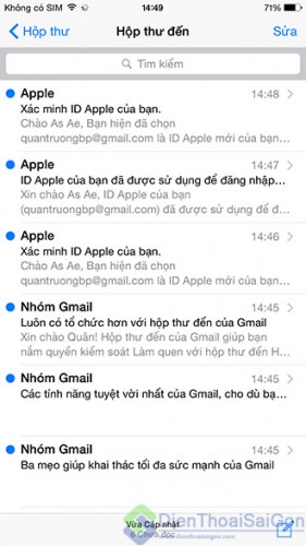 Tạo tài khoản ID Apple (iTunes) miễn phí trực tiếp trên iPhone