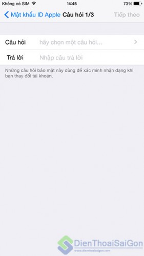 Tạo tài khoản ID Apple (iTunes) miễn phí trực tiếp trên iPhone