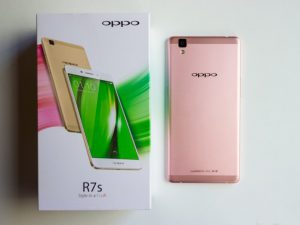 Oppo R7s phiên bản màu hồng “nam tính” đã xuất hiện ở thị trường Việt