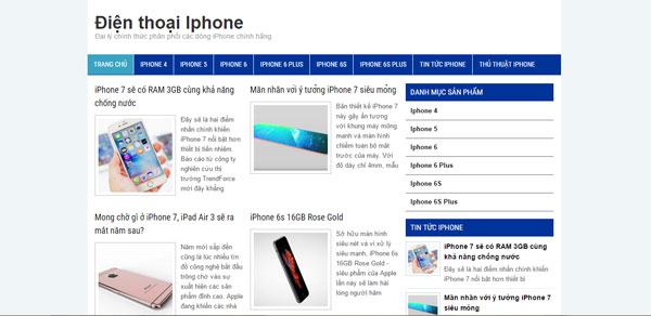 Điện thoại Iphone chính hãng