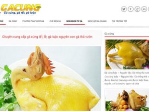Gà cúng - Gà Tết - Gà luộc