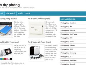 Pin thay thế - Pin dự phòng iPhone, iPad, Điện thoại di động