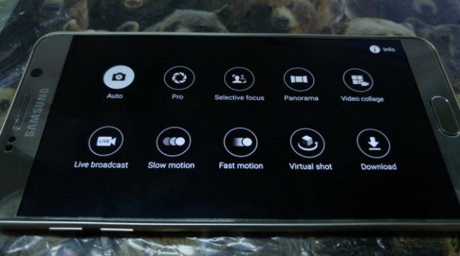Trải nghiệm cảm biến camera kích cỡ lớn với Galaxy Note 5