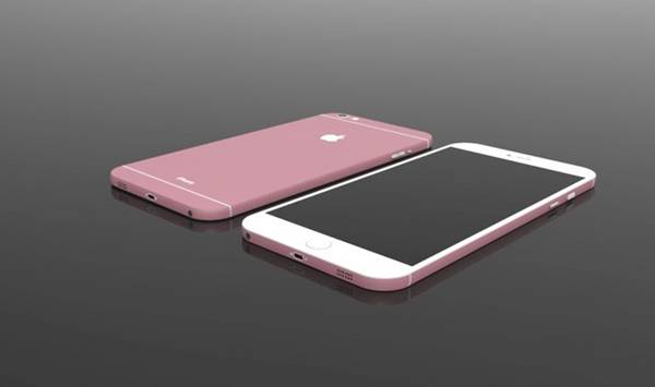 Mẫu iPhone 7 với màu "Matter Rose Gold" rất ấn tượng